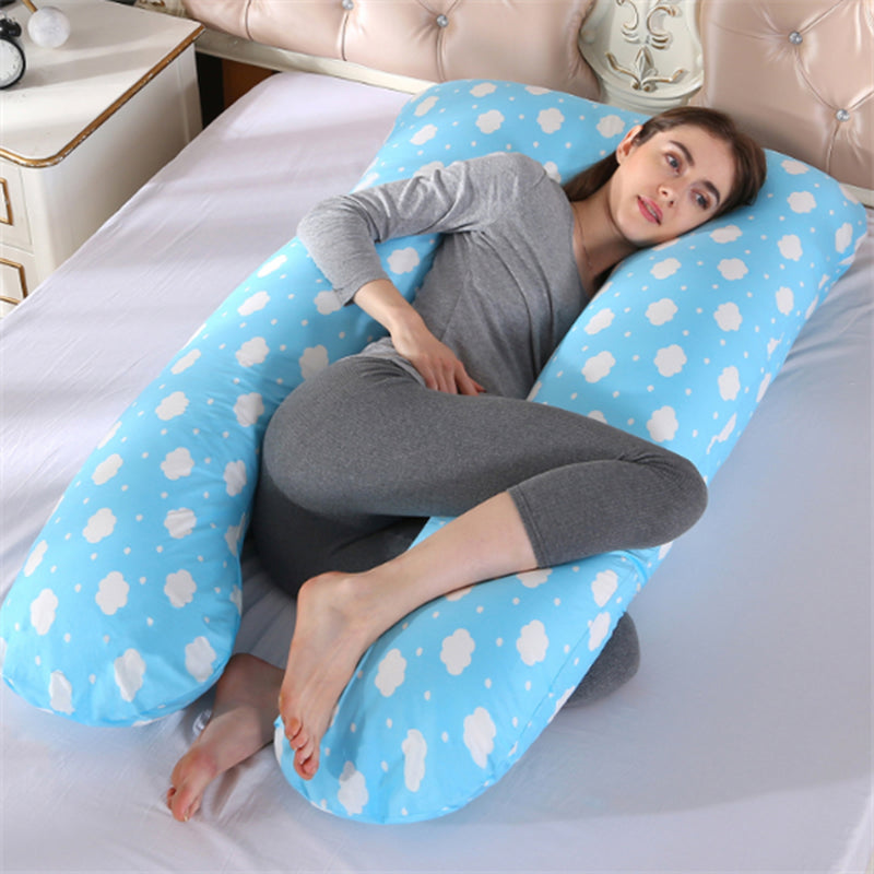 Genesis U-Shape Support Pillow - Creating life is the ultimate biological investment. Shield your physical vessel with comprehensive ergonomic architecture. A 360-degree physical sanctuary designed for maternal sovereignty.